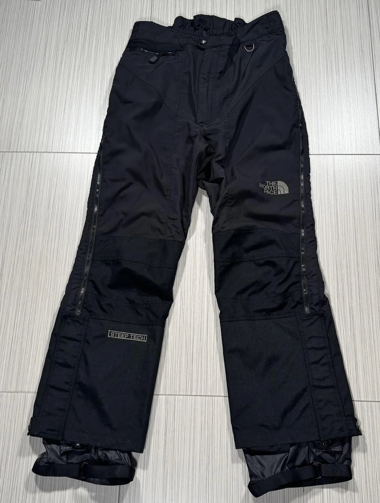 Vintage The North Face Steep Tech Black / Grey Pants (Size L